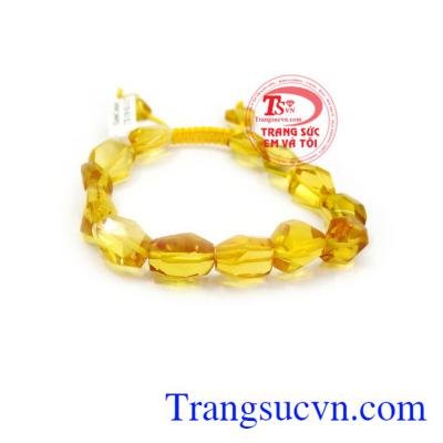 Chuỗi vòng tay Amber phong thủy