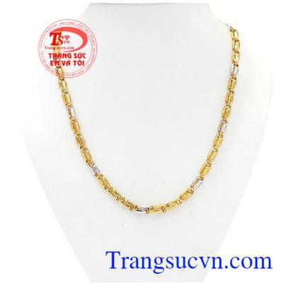 Bán chiếc Dây chuyền rồng sáng vàng tây 10k 41,6% Au theo tiêu chuẩn quốc tế