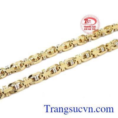 Dây chuyền nam quý ông được nhập khẩu từ Italy