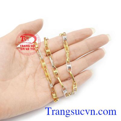 Dây chuyền vàng đeo món quà ý nghĩa cho người Yêu quý, Dây chuyền nam tính đẹp