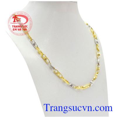 Chất lượng dây chuyền vàng đảm bảo Uy tín, Khách hàng ưa chuộng dây chuyền vàng nhiều năm, Dây chuyền nam tính đẹp