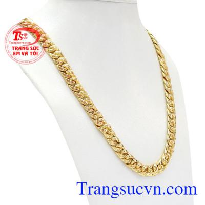 Dây chuyền vàng tây kiểu dáng thời trang