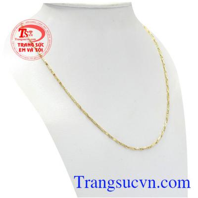  Dây chuyền nam vàng tây đảm bảo chất lượng