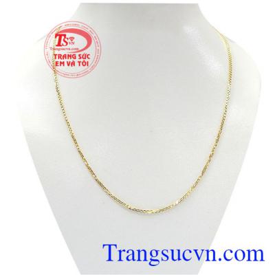 Dây chuyền ý 10k được nhập khẩu nguyên chiếc từ Italy