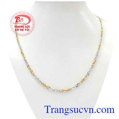 Dây chuyền ý 18k dài đẹp