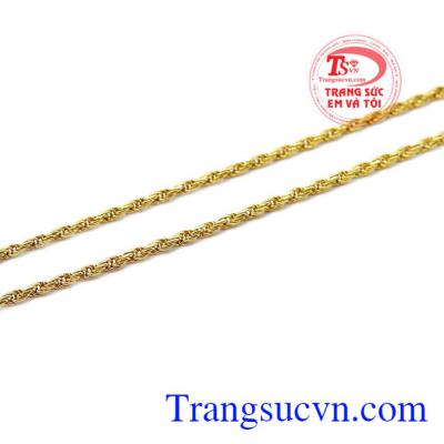 Dây chuyền ý thích hợp làm quà tặng trong dịp lễ tế và kỷ niệm và sinh nhật