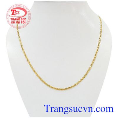 Dây vàng 10k, vòng cổ vàng thiết kế tinh xảo