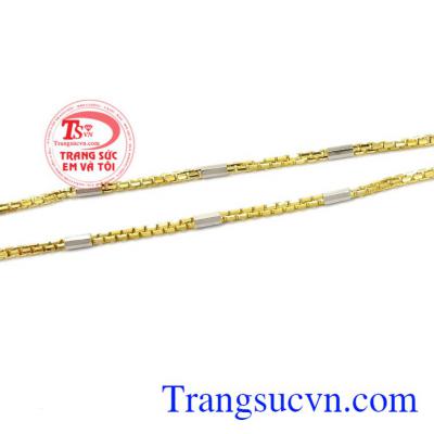 Sản phẩm giúp tôn lên vẻ đẹp người phụ nữ. Dây vàng 10k ý