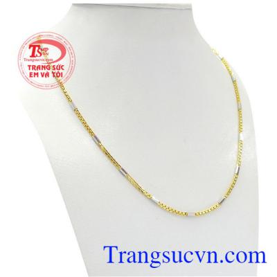 Sản phẩm chế tác công nghệ cao, bền đẹp chất lượng, Dây vàng 10k ý