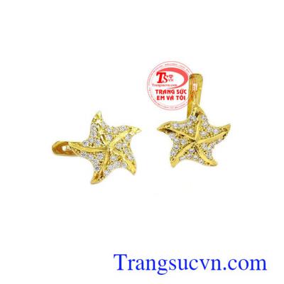 Hoa tai ngôi sao may mắn, bảo hành 6 tháng, giao hàng nhanh trên toàn quốc