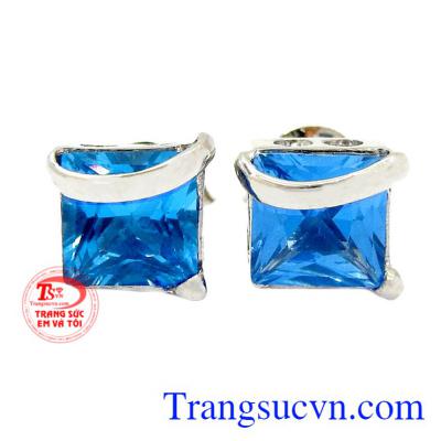 Hoa tai vàng trắng chất lượng là sản phẩm được chế tác tinh tế, chất lượng.