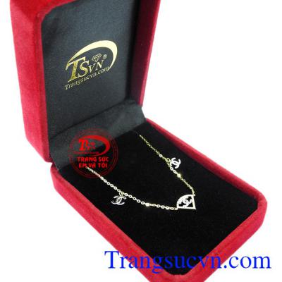Lắc chân Chanel đẹp, chất lượng cao, bảo hành 6 tháng.