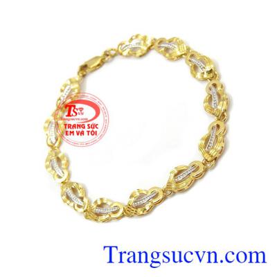 Lắc nữ vàng nữ đeo tay cho nữ đảo bảo chất lượng vàng uy tín