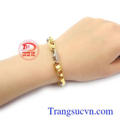 Lắc tay nam vàng đẹp