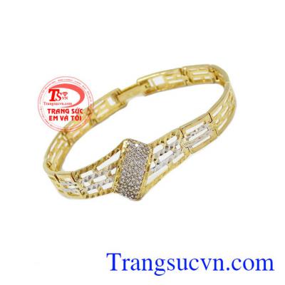 Lắc vàng cho nữ đẹp vàng 10k, bảo hành 6 tháng, giao hàng nhanh trên toàn quốc