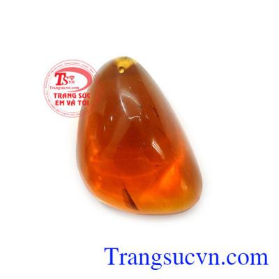 Mặt dây Amber hổ phách