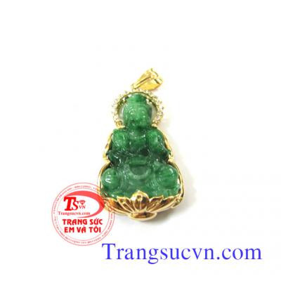 có kiểm định bảo hành 1 năm mặt phật ngọc đeo cổ cùng dây chuyền