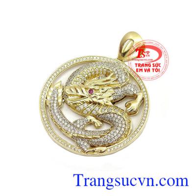 Mặt dây chuyền rồng vàng 10k mang đến vẻ đẹp sang trọng, lịch sự