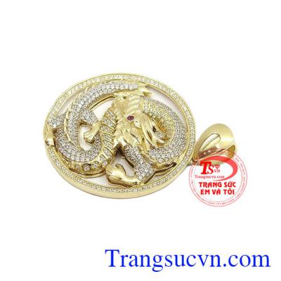 Mặt dây chuyền rồng vàng 10k, bảo hành 6 tháng, giao hàng nhanh trên toàn quốc