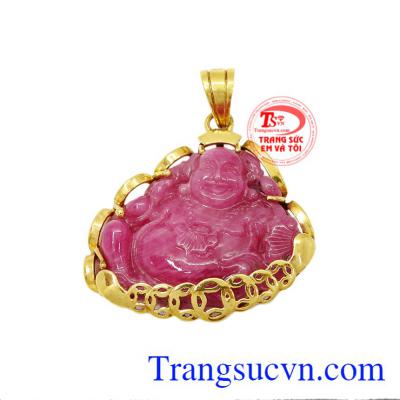 Mặt dây chuyền ruby đẹp sang