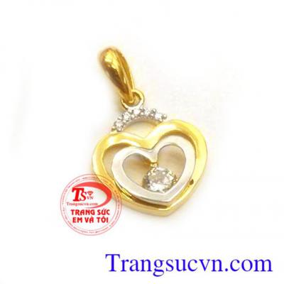 Mặt dây chuyền tình yêu chung thủy