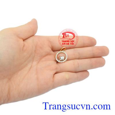 Mặt dây nữ vàng xinh xắn 10k