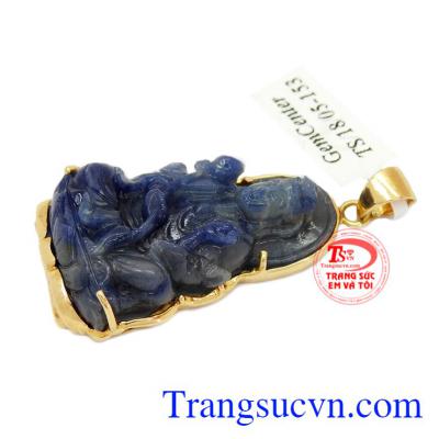 Đá Sapphire có thể chống mất ngủ, đau lưng, cảm mạo. 