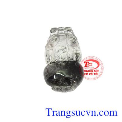 Mặt dây thạch anh tóc đen