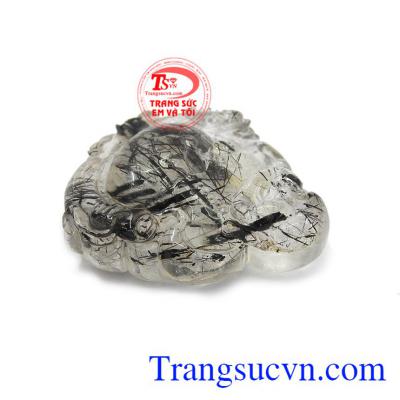 Thạch anh tóc đen thiên nhiên thích hợp cho người mệnh mộc và mệnh thủy.