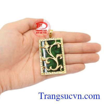 Mặt ngọc chữ nhật may mắn và công danh,bảo hành 1 năm,giao mặt toàn quốc.