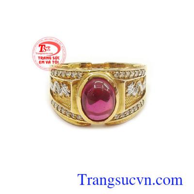 Nhẫn nam vàng 10k mang lại quyền lực chiếc nhẫn và may mắn,hợp thời trang,chất lượng đảm bảo