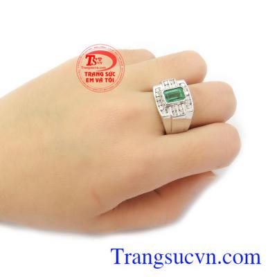 Nhẫn nam thời trang, sang trọng và mạnh mẽ, đeo hợp thời trang