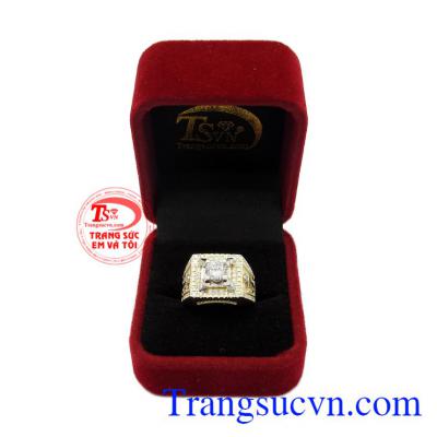 Nhẫn nam 10k Korea đẹp