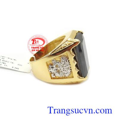 Nhẫn nam vàng, Đeo hợp thời trang, chất lượng vàng đảm đeo bền đẹp sáng bóng, tinh tế và sang trọng dành cho phái mạnh
