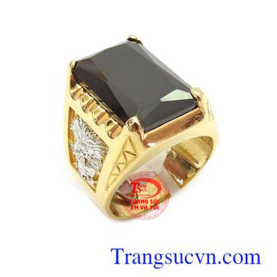 Nhẫn nam đá đen má rồng vàng dành cho nam đeo ngón tay,nhẫn nam đẹp giá hợp lý chất lượng uy tín,bảo hành chu đáo, khách hàng ưa chuộng nhiều năm,mặt dây chuyền vàng tây