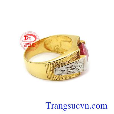 Nhẫn vàng tây sáng bóng chất lượng vàng đảm bảo chất lượng, Uy tín khách hàng ưa chuộng nhiều năm liền