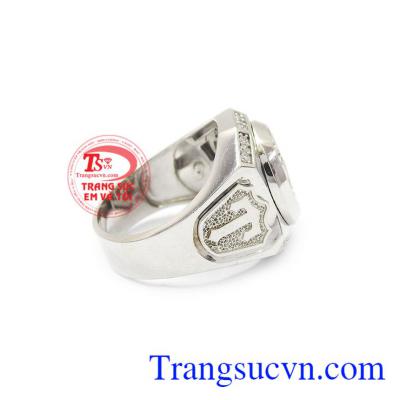 Nhẫn nam nhập khẩu đẳng cấp vàng 10k sang trọng, tôn lên sự nam tính và phong cách riêng cho phái mạnh