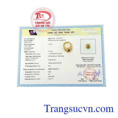 Sản phẩm có giấy kiểm định chất lượng, đảm bảo uy tín
