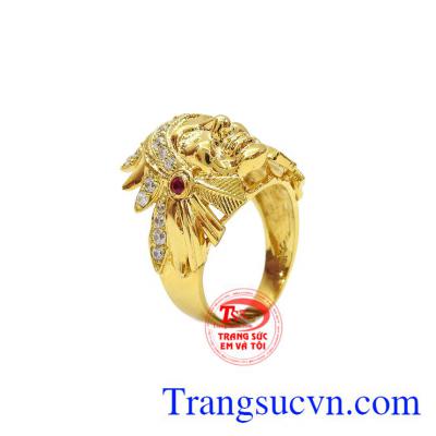 Nhẫn nam thổ dân 18k