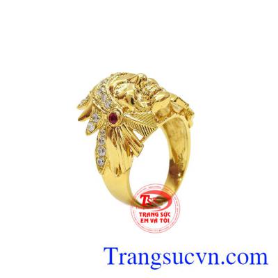 Sản phẩm được thiết kế độc đáo từ vàng 18k chuẩn chất lượng