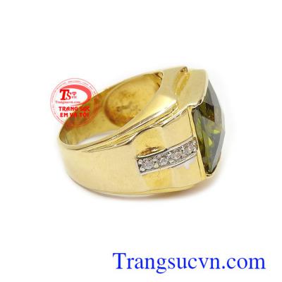 Nhẫn nam vàng, Đeo hợp thời trang, chất lượng vàng đảm đeo bền đẹp sáng bóng, tinh tế và sang trọng dành cho phái mạnh, nhẫn nam phù hợp đeo ngón giữa và ngón áp út