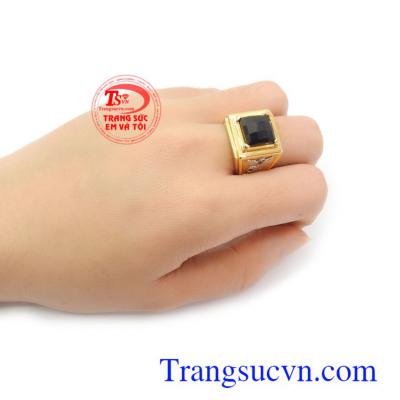 Nhẫn nam vàng tây sang trọng, tinh tế và đẳng cấp