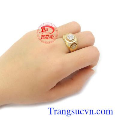 Nhẫn nam vàng tây uy tín, chất lượng, giao hàng nhanh trên toàn quốc