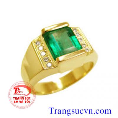 Nhẫn nam vàng tây