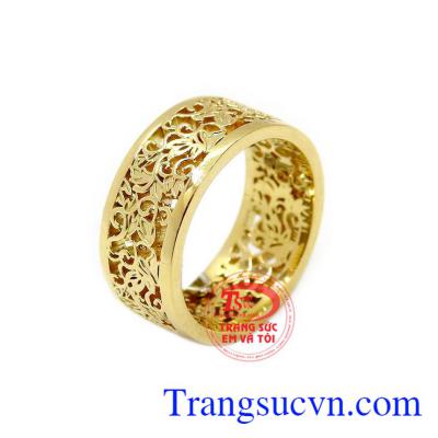 Nhẫn nam 18k cá tính