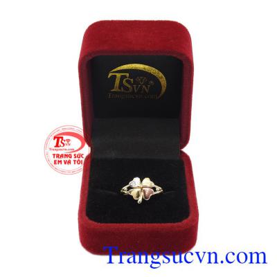 Nhẫn nữ vàng Korea 10k nữ tính