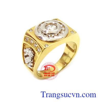 Nhẫn rồng nam kết đá nhẫn nam đẹp,nhẫn vàng tây cho nam,nhẫn vàng tây cho nam,nhẫn nam đẹp,chiếc nhẫn nam,rồng tinh tế đẳng cấp,nhẫn nam đẹp