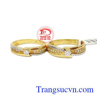 Nhẫn cưới vàng được ưa chuộng hàng đầu việt nam