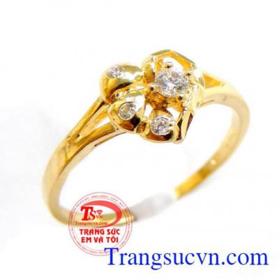 Nhẫn vàng cho nữ đeo Nhẫn nữ được khách hàng ưa chuộng