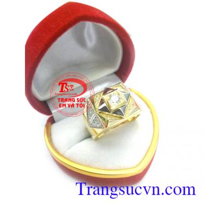 Nhẫn vàng tây cho nam